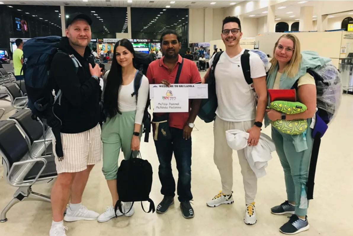 スリランカでタクシーチャーターを利用した旅行者の参考写真1