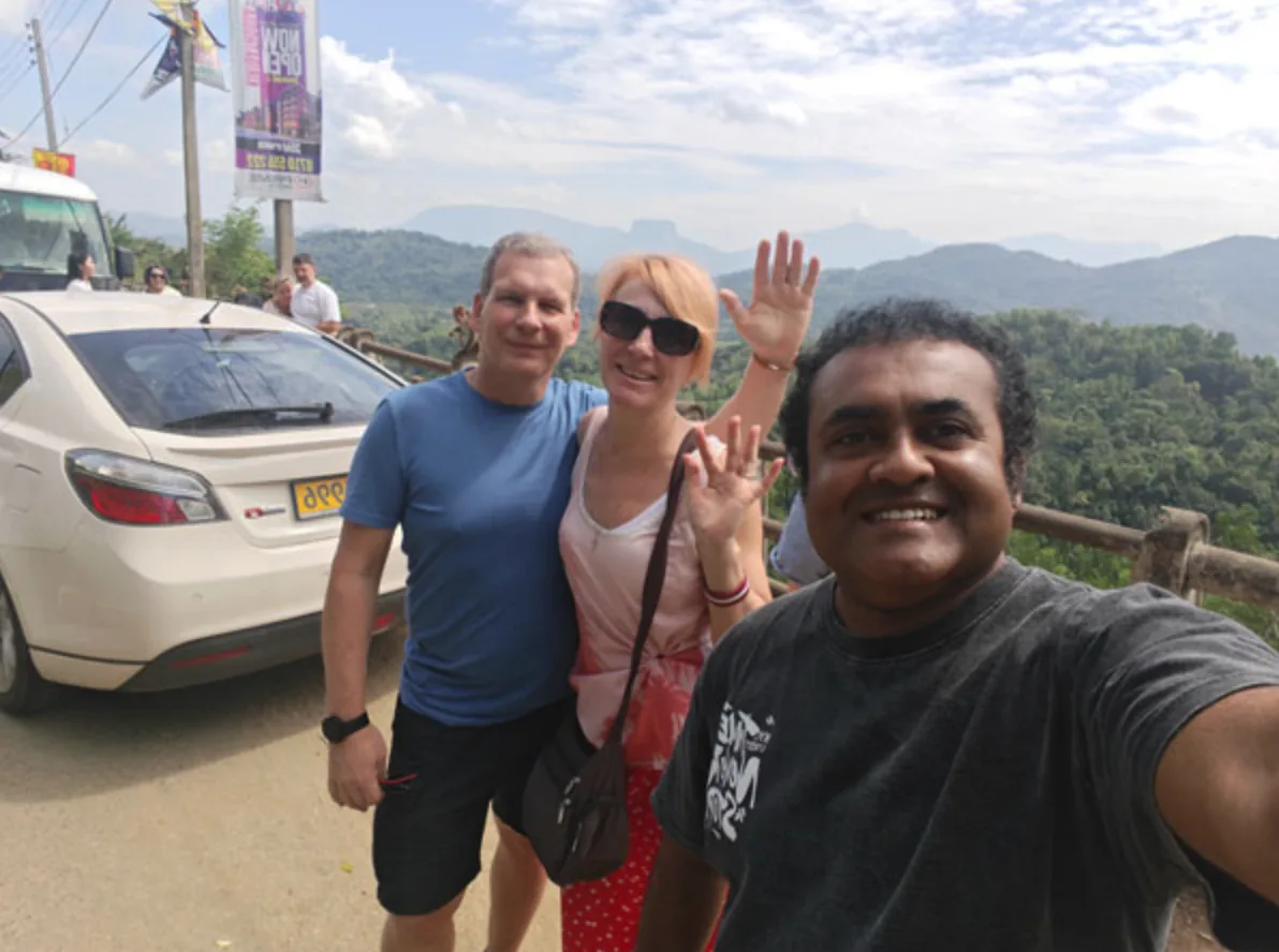 タクシーチャーターを利用した旅行客の写真1